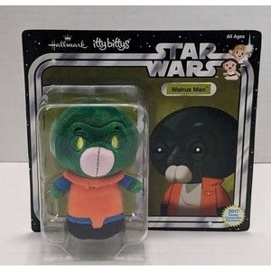 Hallmark Itty Bittys Star Wars WALRUS MAN Plush Toy NEW Comic Convention…